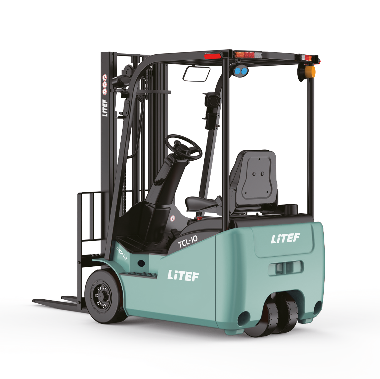LİTEF TCL101 LİTEF TCL101 1.0 Ton Lityum Akülü 3 Teker (ikiz teker) Forklift