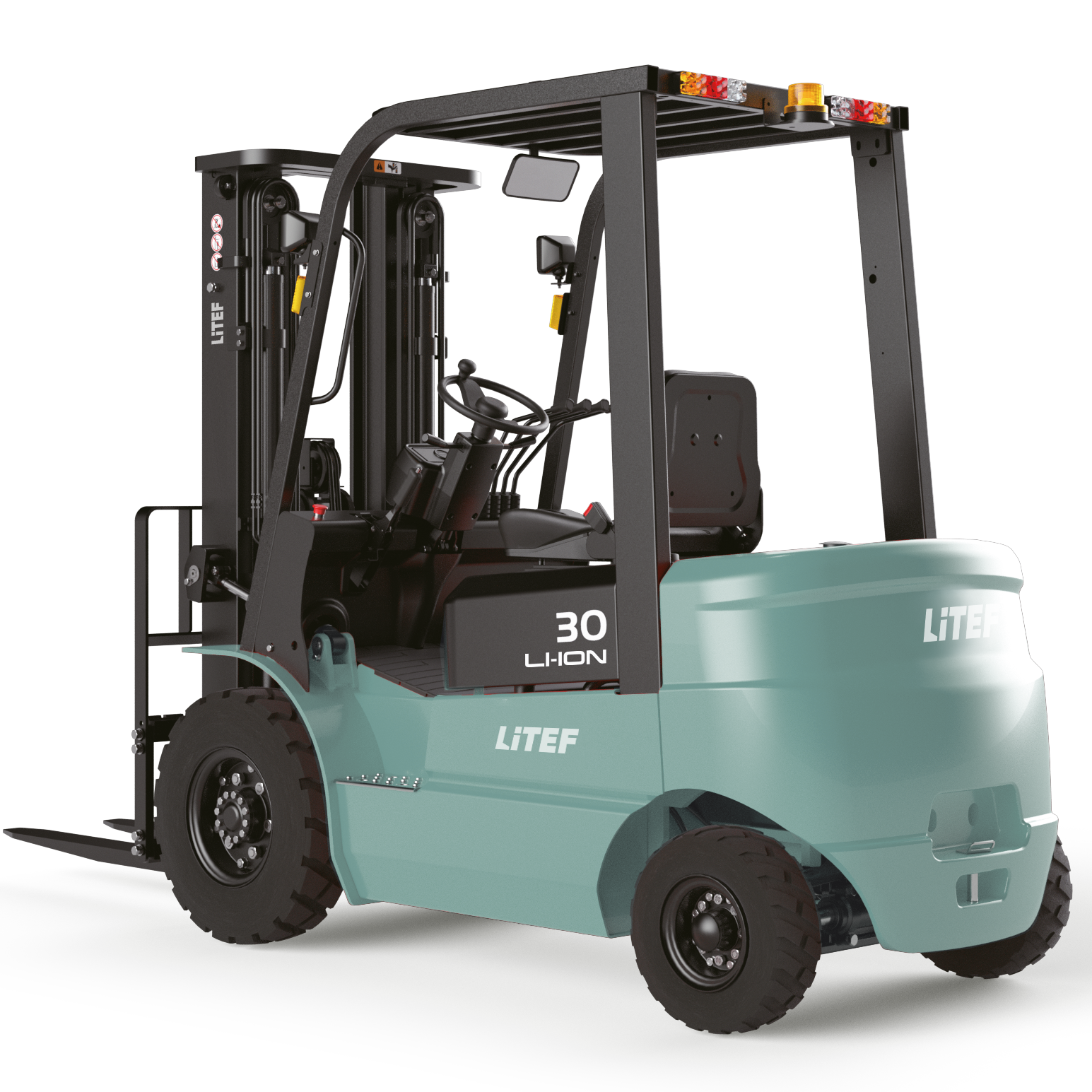 LİTEF EFL252X3 Lityum Elektrikli Forklift 2.5 Ton Kapasiteli