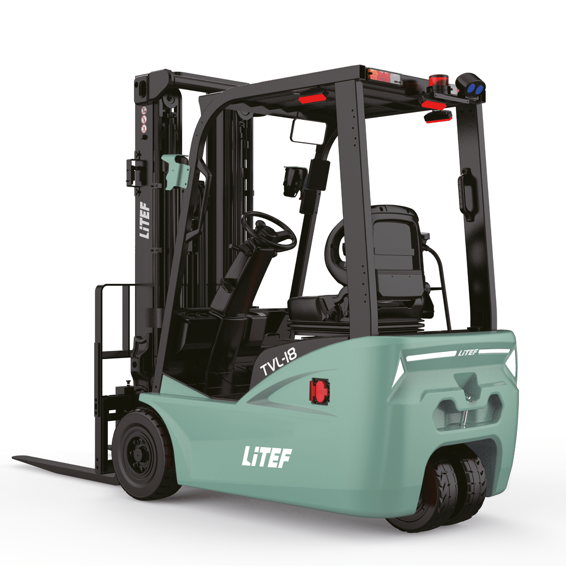 1.8 ton forklift TVL182 elektrikli forklift
