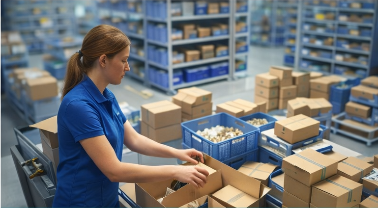 E ticaret fulfillment ve sipariş toplama sistemi