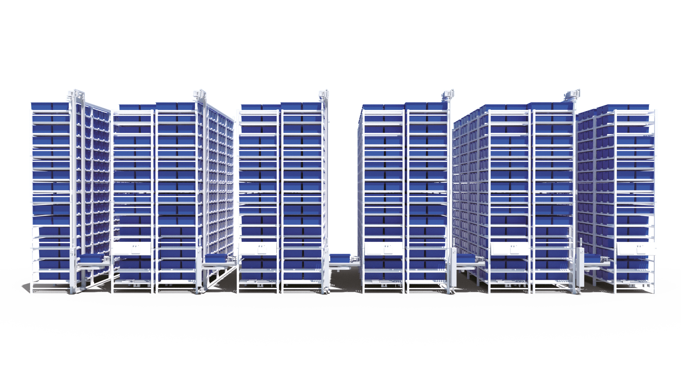 Kutu bazlı yüksek yoğunluklu depolama sistemi