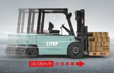 CPD50L1 yüksek hızlı 5 ton elektrikli forklift