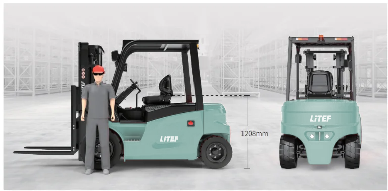 CPD50L1 kompakt gövdeli 5000 kg akülü forklift
