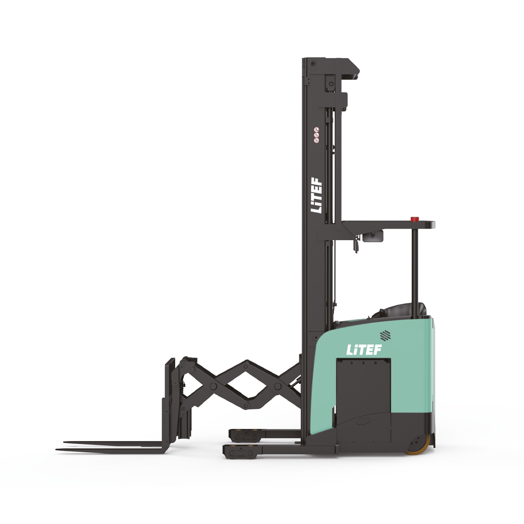 CQD15SD 1.5 ton derin erişimli reach truck RT forklift modeli