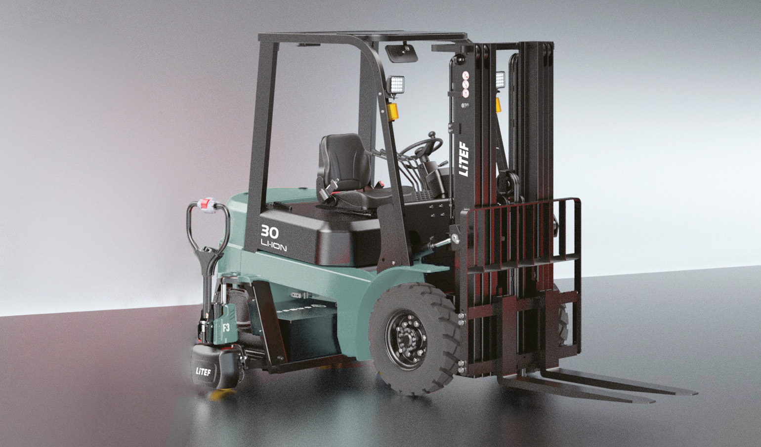 EFL252X3 için 80V LFP lityum iyon forklift aküsü