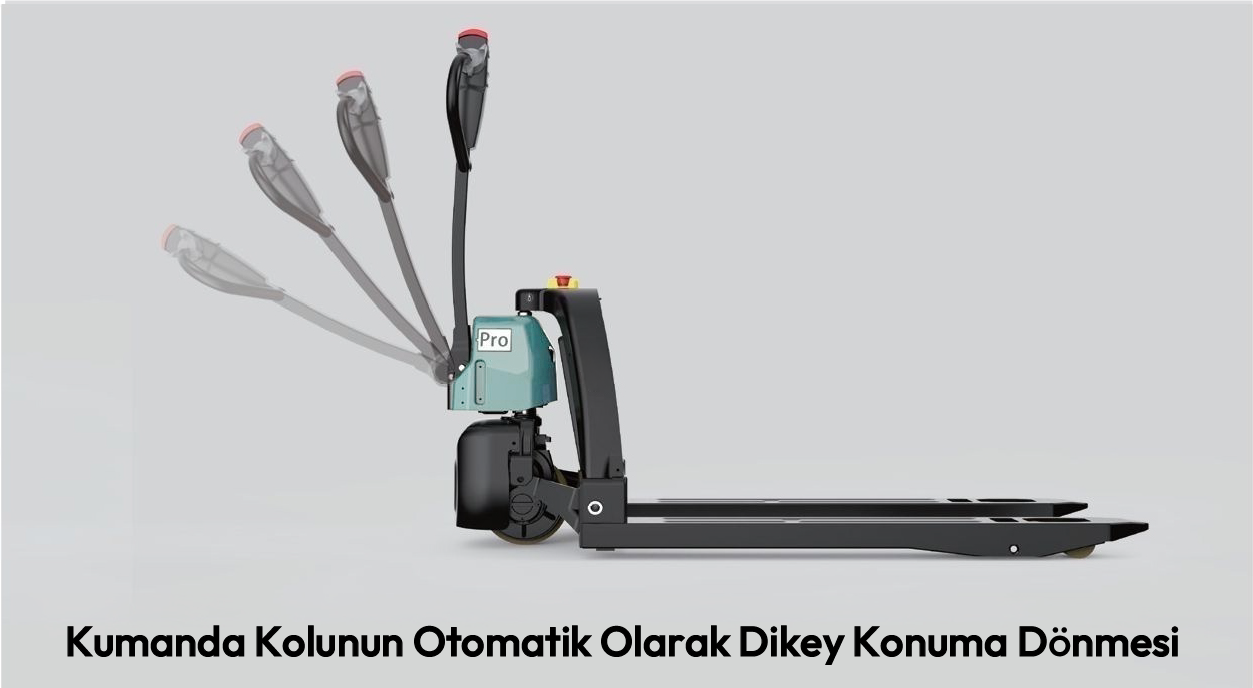 EPT15-EZ tam elektrikli akülü transpalet
