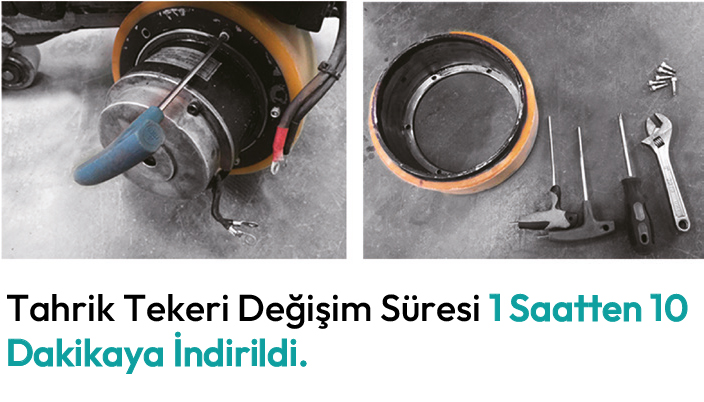 EPT20-15ET kolay bakım elektrikli transpalet