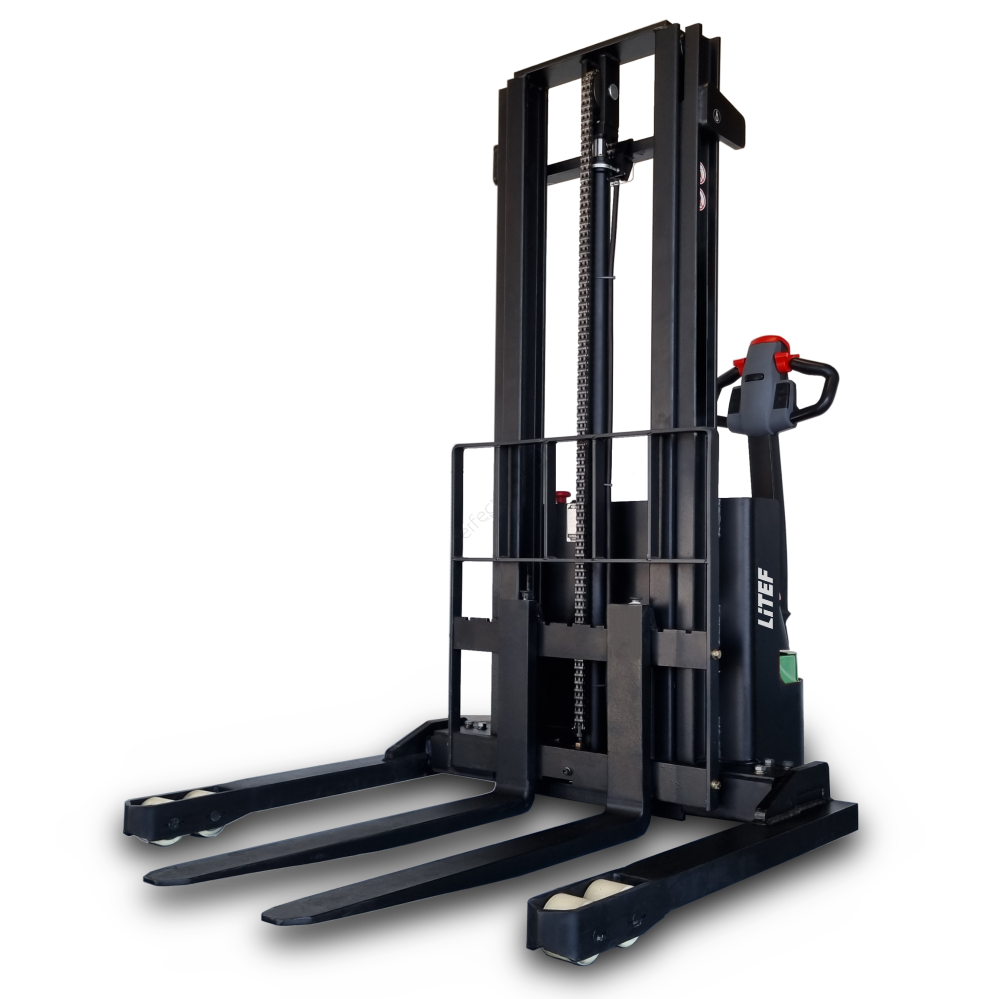 ES15-33DM destek ayaklı forklift çatallı elektrikli istif makinesi