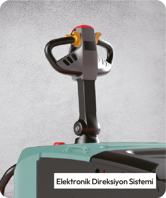 RSC202 elektronik direksiyon ve oransal kaldırmalı istif makinesi