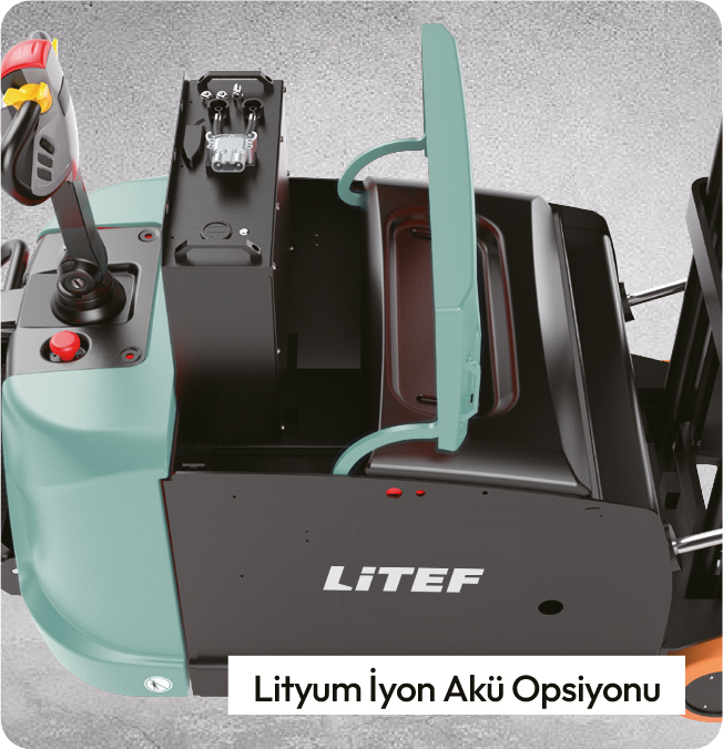 RSC202 280Ah tam akülü elektrikli istif makinesi