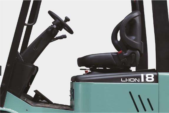 EFL181 ergonomik operatör alanı ve elektrikli forklift asansörü