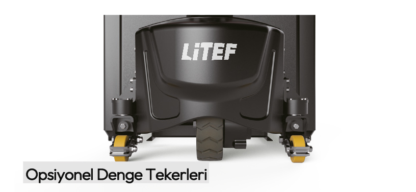 EPT20-20ETH opsiyonel denge tekerli akülü transpalet